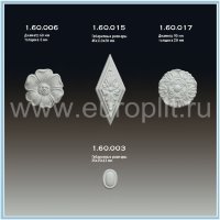 Лепнина ЕВРОПЛАСТ 1.60.006 орнамент