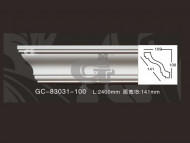 Лепнина ARTFLEX NEW GC-83031-100 Карниз гладкий Лепнина ARTFLEX NEW GC-83031-100 Карниз гладкий