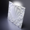 Дизайнерская панель 3D из гипса ARTPOLE VALENCIA LED WHITE (4 модуля)
