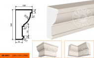 Фасадный карниз LepninaPlast КВ-340/1 Фасадный карниз LepninaPlast КВ-340/1