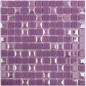 Мозаика Vidrepur Edna Mix №833 Пурпурный (на сетке)