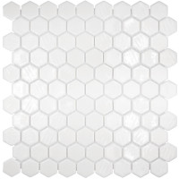 Мозаика Vidrepur Hexagon Colors № 100 (на сетке)